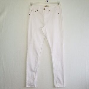 Hammer White Skinny Jeans Stretch Mid-Rise Jeggings Size 9